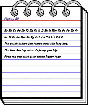 Flyboy BB Free Font