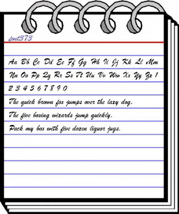 font373 Regular animated font preview font373 Regular animated font preview
