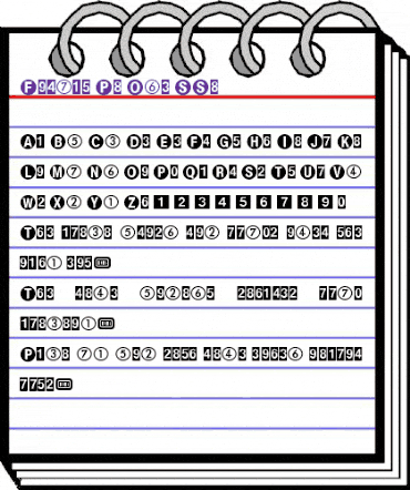 Format Pi One SSi Regular animated font preview