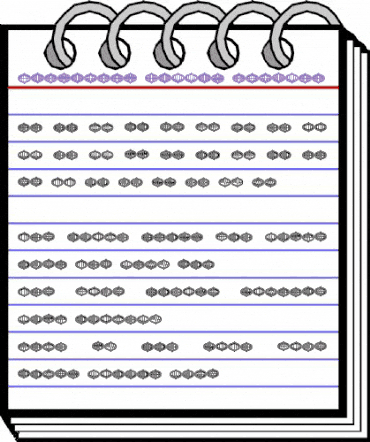 Formogram Hollow Regular animated font preview