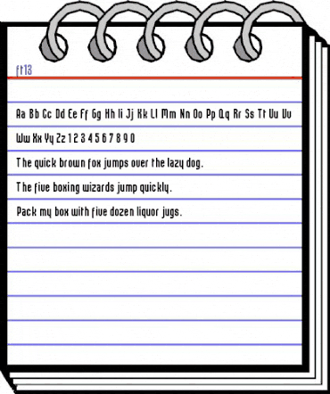 ft13 Regular animated font preview ft13 Regular animated font preview