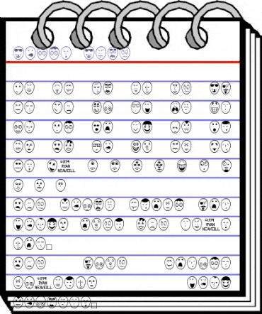 Funny Face Regular animated font preview Funny Face Regular animated font preview