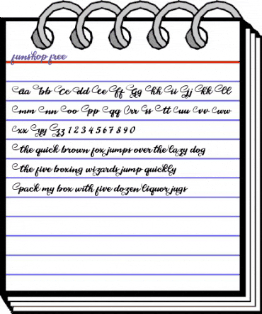 Funshop Funshop animated font preview
