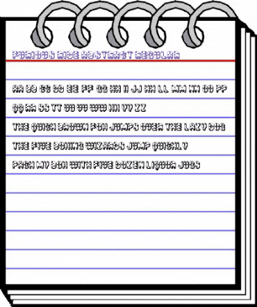 Furious Ride Abstract Regular animated font preview