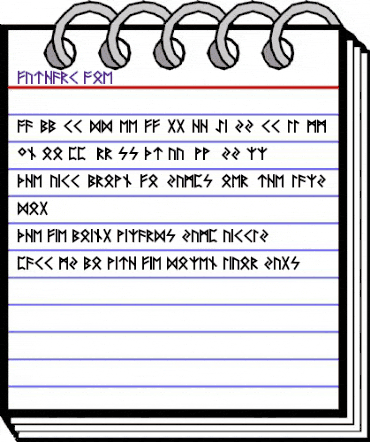 Futhark AOE Regular animated font preview