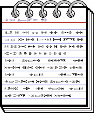 FZ DING 24 Normal animated font preview