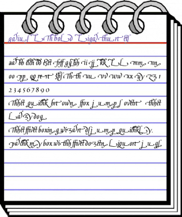 Gaius LT Bold animated font preview Gaius LT Bold animated font preview