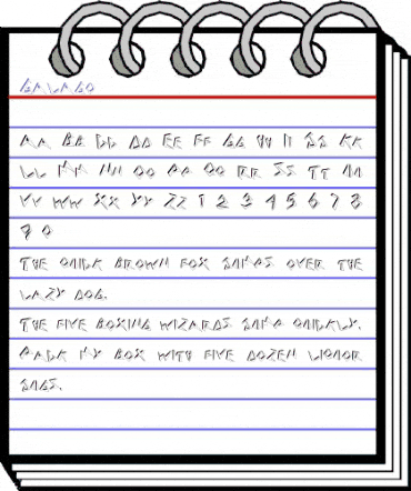 Galago Regular animated font preview Galago Regular animated font preview