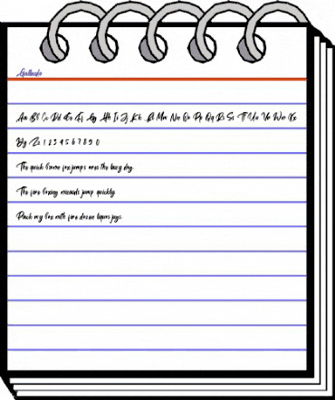 Gallardo Regular animated font preview Gallardo Regular animated font preview