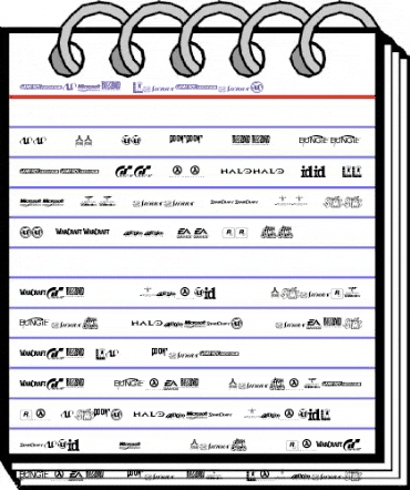 Game Logos Regular animated font preview