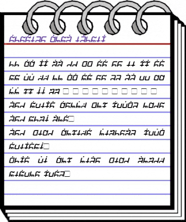 Gargish Bold Italic animated font preview Gargish Bold Italic animated font preview