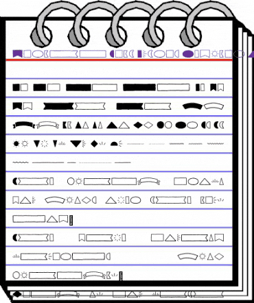 Garlic Salt Extras Regular animated font preview