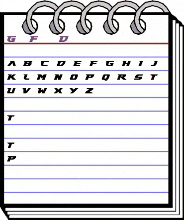 Gary Fisher Regular animated font preview