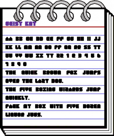 GEIST KNT Regular animated font preview GEIST KNT Regular animated font preview