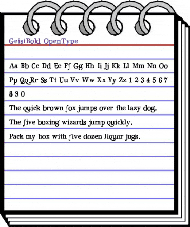 GeistBold Regular animated font preview GeistBold Regular animated font preview