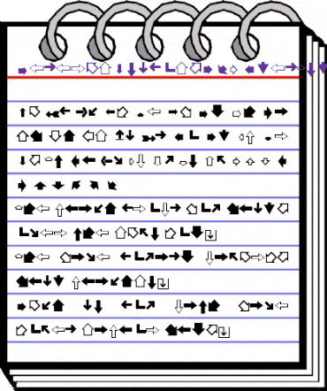 GeneralSymbols P01 animated font preview GeneralSymbols P01 animated font preview