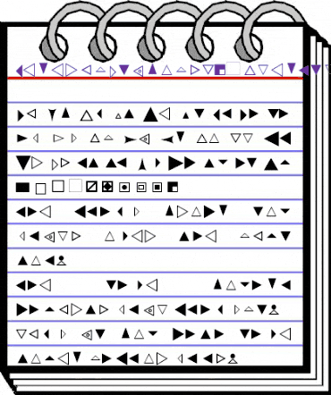 GeneralSymbols P04 animated font preview GeneralSymbols P04 animated font preview