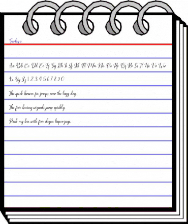 Gerliya Regular animated font preview Gerliya Regular animated font preview