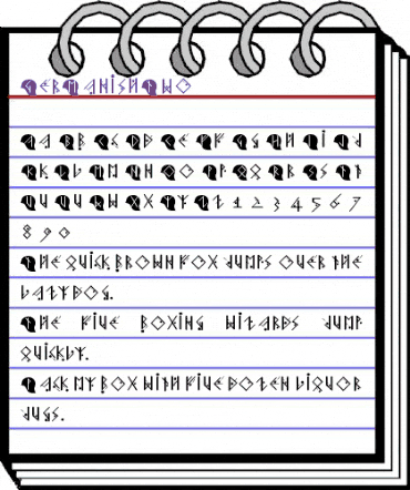 GerManishTwo Regular animated font preview GerManishTwo Regular animated font preview