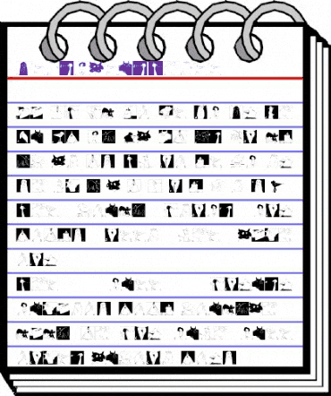 GernKleinThree Regular animated font preview