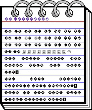 GG SignDings Regular animated font preview GG SignDings Regular animated font preview