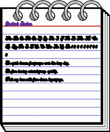 Ginchiest Shadow Regular animated font preview Ginchiest Shadow Regular animated font preview