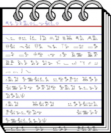 GlyphBasicB Medium animated font preview