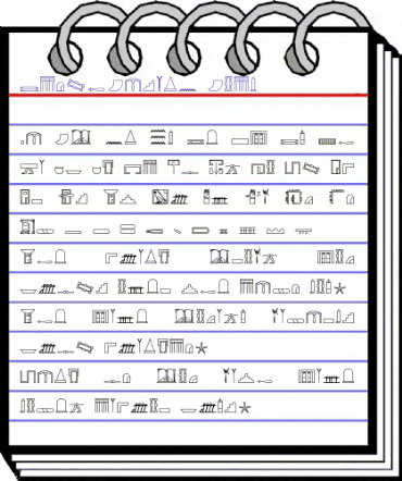 GlyphBasicC Bold animated font preview