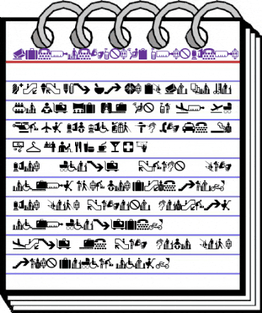 Glyphyx One NF Regular animated font preview