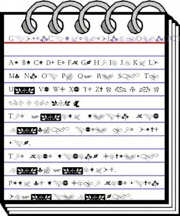 GoldenCockerelInitOrnITC TT Regular animated font preview GoldenCockerelInitOrnITC TT Regular animated font preview