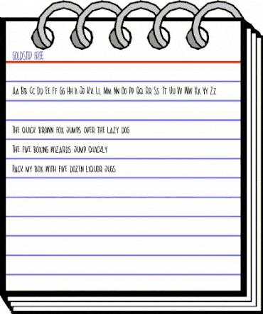 GOLDSTEP FREE Regular animated font preview GOLDSTEP FREE Regular animated font preview