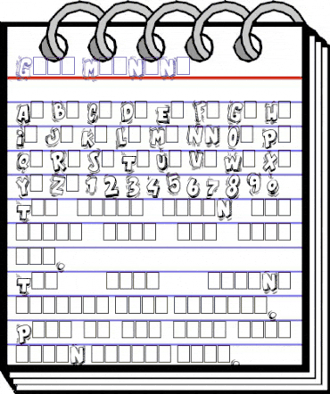 Good Morning Regular animated font preview Good Morning Regular animated font preview