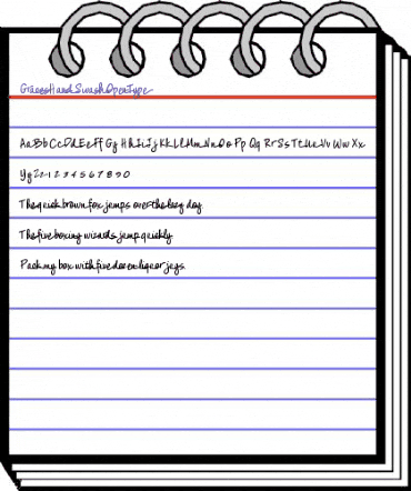 GracesHand Swash animated font preview GracesHand Swash animated font preview