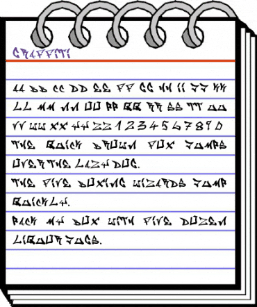 Graffiti Regular animated font preview Graffiti Regular animated font preview