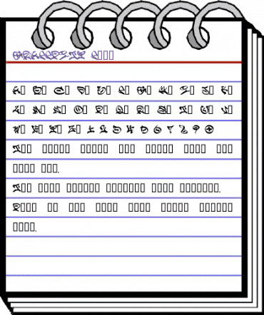 GRAFFPITY Regular animated font preview