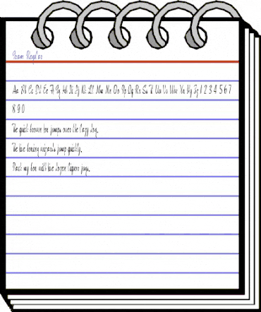 Gram Regular animated font preview