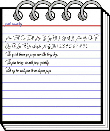 Great Saturday Regular animated font preview Great Saturday Regular animated font preview