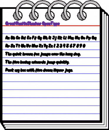 Great Hustle Shadow Regular animated font preview Great Hustle Shadow Regular animated font preview