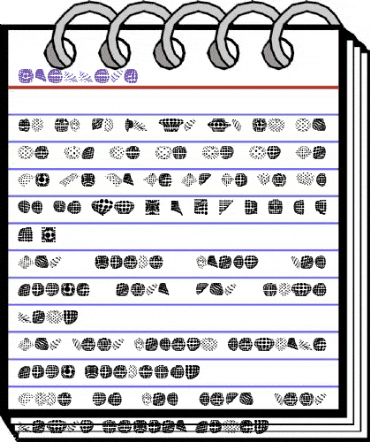 Griddies Regular animated font preview