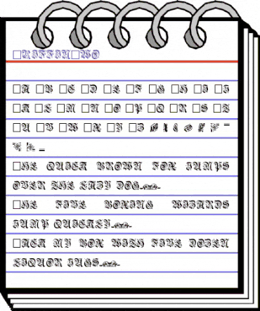 GriffinTwo Plain animated font preview GriffinTwo Plain animated font preview