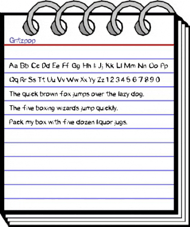 Gritzpop Medium animated font preview Gritzpop Medium animated font preview