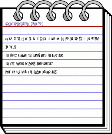 Growth Period FREE Regular animated font preview Growth Period FREE Regular animated font preview