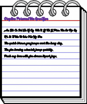 Groyline Personal Use Regular animated font preview Groyline Personal Use Regular animated font preview