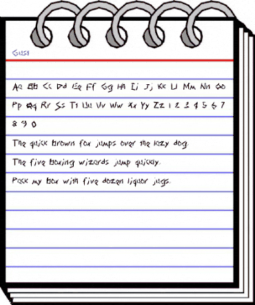 Gust Medium animated font preview