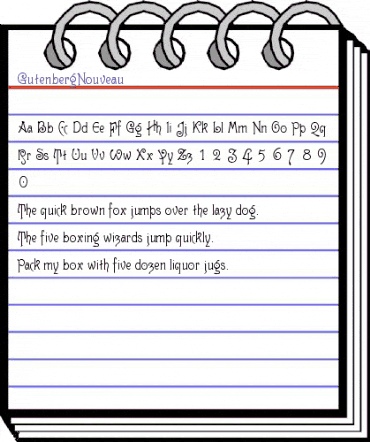 Gutenberg Medium animated font preview Gutenberg Medium animated font preview