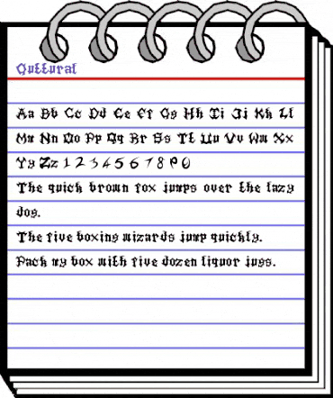 Death Metal Regular animated font preview Death Metal Regular animated font preview