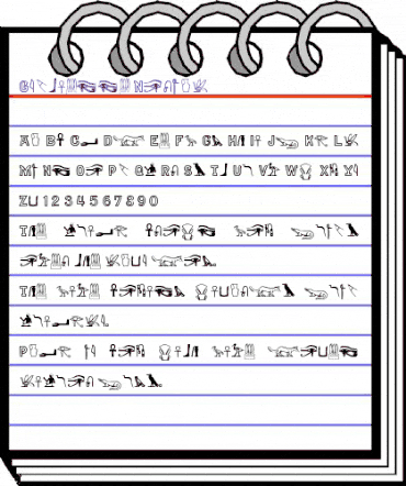 Gyptienne Normal animated font preview Gyptienne Normal animated font preview