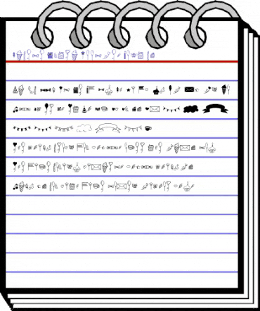 Habede Extra Doodles Regular animated font preview Habede Extra Doodles Regular animated font preview