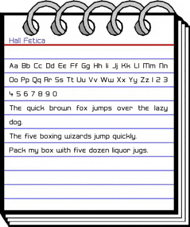 Hall Fetica Regular animated font preview Hall Fetica Regular animated font preview