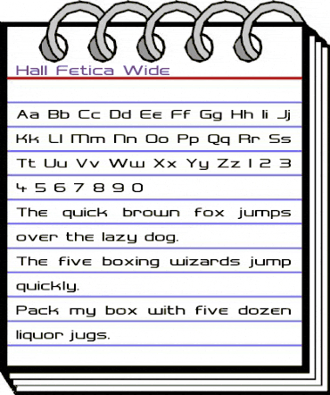 Hall Fetica Regular animated font preview Hall Fetica Regular animated font preview